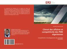 Couverture de Climat des affaires et competitivitè des PME algeriennes