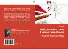 Résolutions minimales de D-modules géométriques kitap kapağı