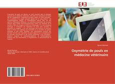 Capa do livro de Oxymétrie de pouls en médecine vétérinaire 