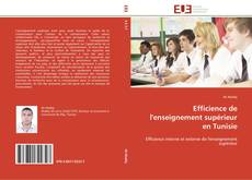 Buchcover von Efficience de l'enseignement supérieur en Tunisie