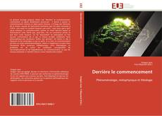 Bookcover of Derrière le commencement