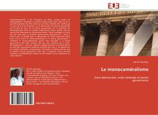 Buchcover von Le monocaméralisme