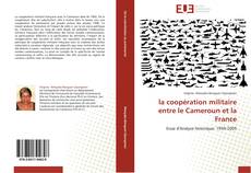 Portada del libro de la coopération militaire entre le Cameroun et la France