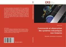 Buchcover von Commande et observation des systèmes mécaniques non linéaires
