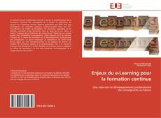 Capa do livro de Enjeux du e-Learning pour la formation continue 