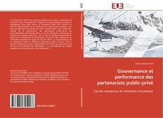 Buchcover von Gouvernance et performance des partenariats public-privé