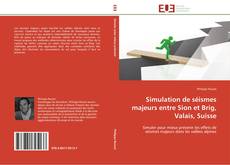 Bookcover of Simulation de séismes majeurs entre Sion et Brig, Valais, Suisse
