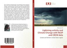 Capa do livro de Lightning activity and Climate Change with NCEP and CRCM data 