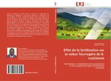 Обложка Effet de la fertilisation sur la valeur fourragère de B. ruziziensis