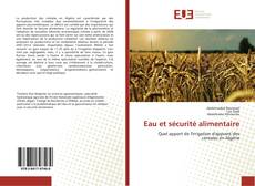 Capa do livro de Eau et sécurité alimentaire 