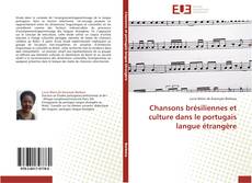 Buchcover von Chansons brésiliennes et culture dans le portugais langue étrangère