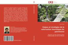 Portada del libro de Enjeux et stratégies de la valorisation touristique du patrimoine