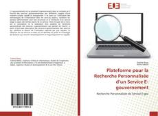 Capa do livro de Plateforme pour la Recherche Personnalisée d’un Service E-gouvernement 
