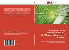 Capa do livro de Comportements sociolinguistiques de "Migrants hautement qualifiés" 