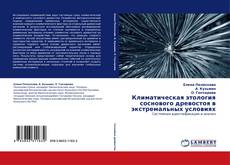Capa do livro de Климатическая этология соснового древостоя в экстремальных условиях 