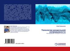 Portada del libro de Топологии раздельной непрерывности
