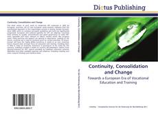 Continuity, Consolidation and Change的封面