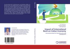 Buchcover von Impact of International Bank on Indian Economy