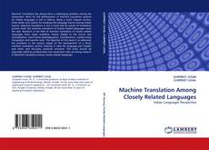 Buchcover von Machine Translation Among Closely Related Languages