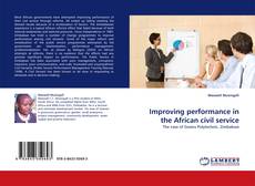 Buchcover von Improving performance in the African civil service