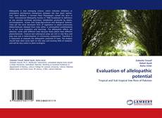Bookcover of Evaluation of allelopathic potential