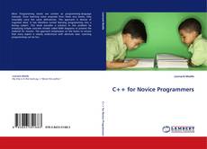 Bookcover of C++ for Novice Programmers