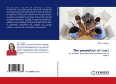Buchcover von The promotion of trust
