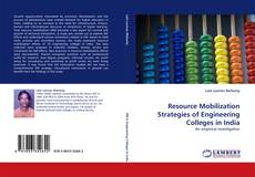 Copertina di Resource Mobilization Strategies of Engineering Colleges in India