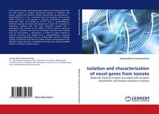 Buchcover von Isolation and characterization of novel genes from tomato