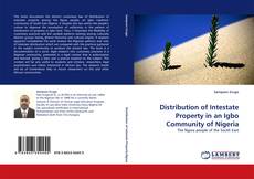 Couverture de Distribution of Intestate Property in an Igbo Community of Nigeria