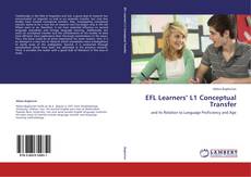 EFL Learners’ L1 Conceptual Transfer kitap kapağı