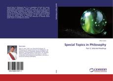 Bookcover of Special Topics in Philosophy