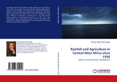 Portada del libro de Rainfall and Agriculture in Central West Africa since 1930