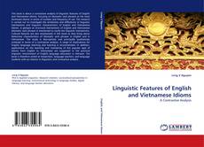 Capa do livro de Linguistic Features of English and Vietnamese Idioms 