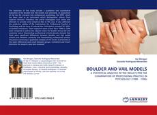 Buchcover von BOULDER AND VAIL MODELS