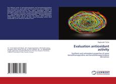 Capa do livro de Evaluation antioxidant activity 