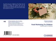 Buchcover von Food Marketing To Children