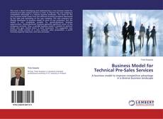 Buchcover von Business Model for Technical Pre-Sales Services