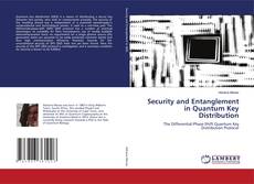 Capa do livro de Security and Entanglement in Quantum Key Distribution 