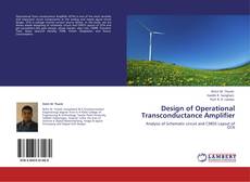 Couverture de Design of Operational Transconductance Amplifier