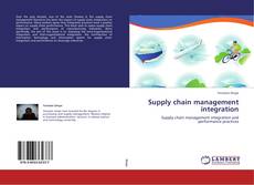Capa do livro de Supply chain management integration 