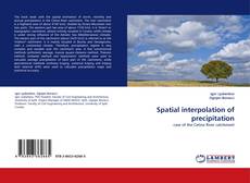 Spatial interpolation of precipitation kitap kapağı