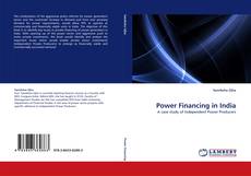 Bookcover of Power Financing in India