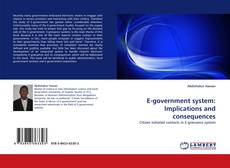 Buchcover von E-government system: Implications and consequences