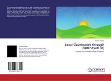 Local Governance through Panchayati Raj kitap kapağı