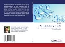 Capa do livro de Arsenic Calamity in India 