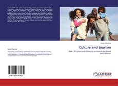 Capa do livro de Culture and tourism 