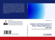 Buchcover von Analysis and Improvement of Virtex-4 Block RAM Built-In Self-Test