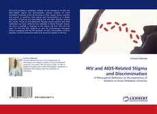 HIV and AIDS-Related Stigma and Discrimimation kitap kapağı