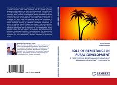 Couverture de ROLE OF REMITTANCE IN RURAL DEVELOPMENT